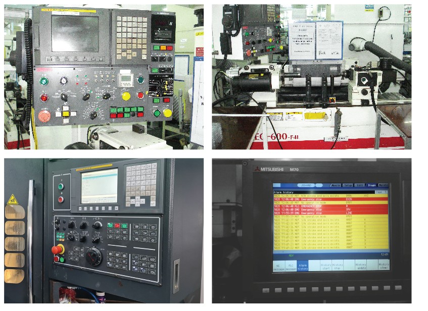 Machining equipment repair